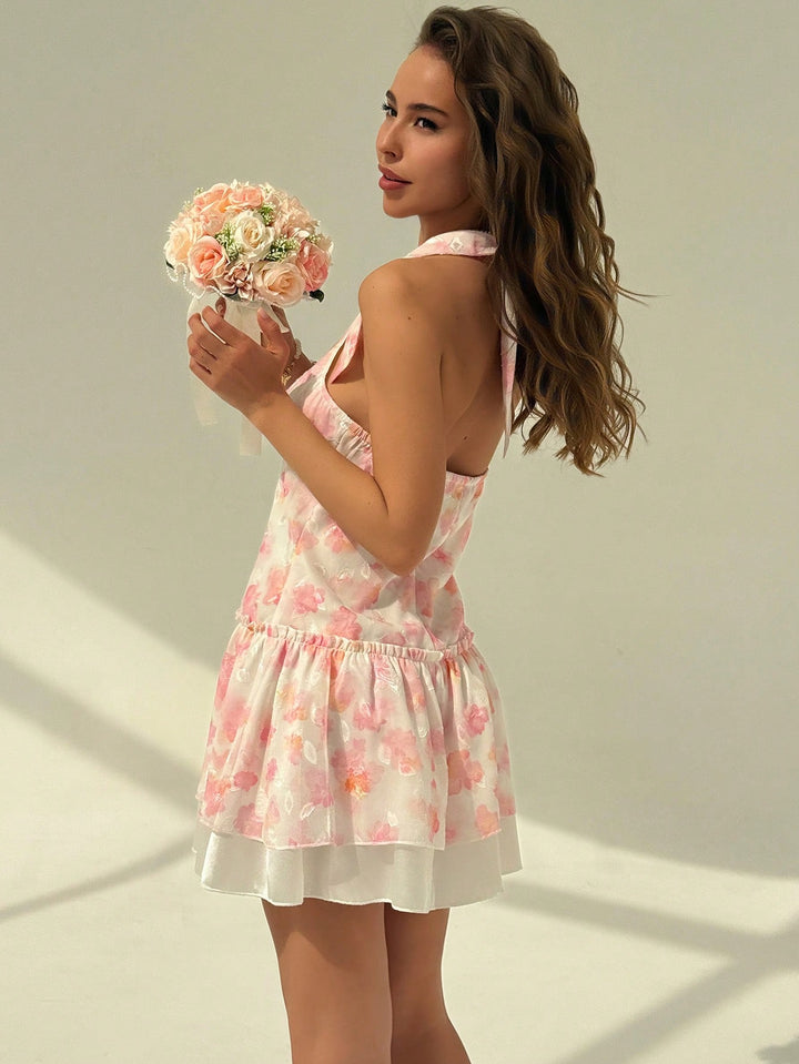 Rochie mini SHEIN, roz