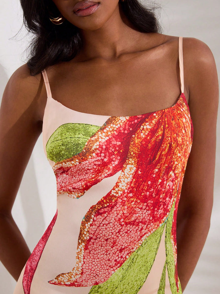 Rochie maxi SHEIN, mix culori