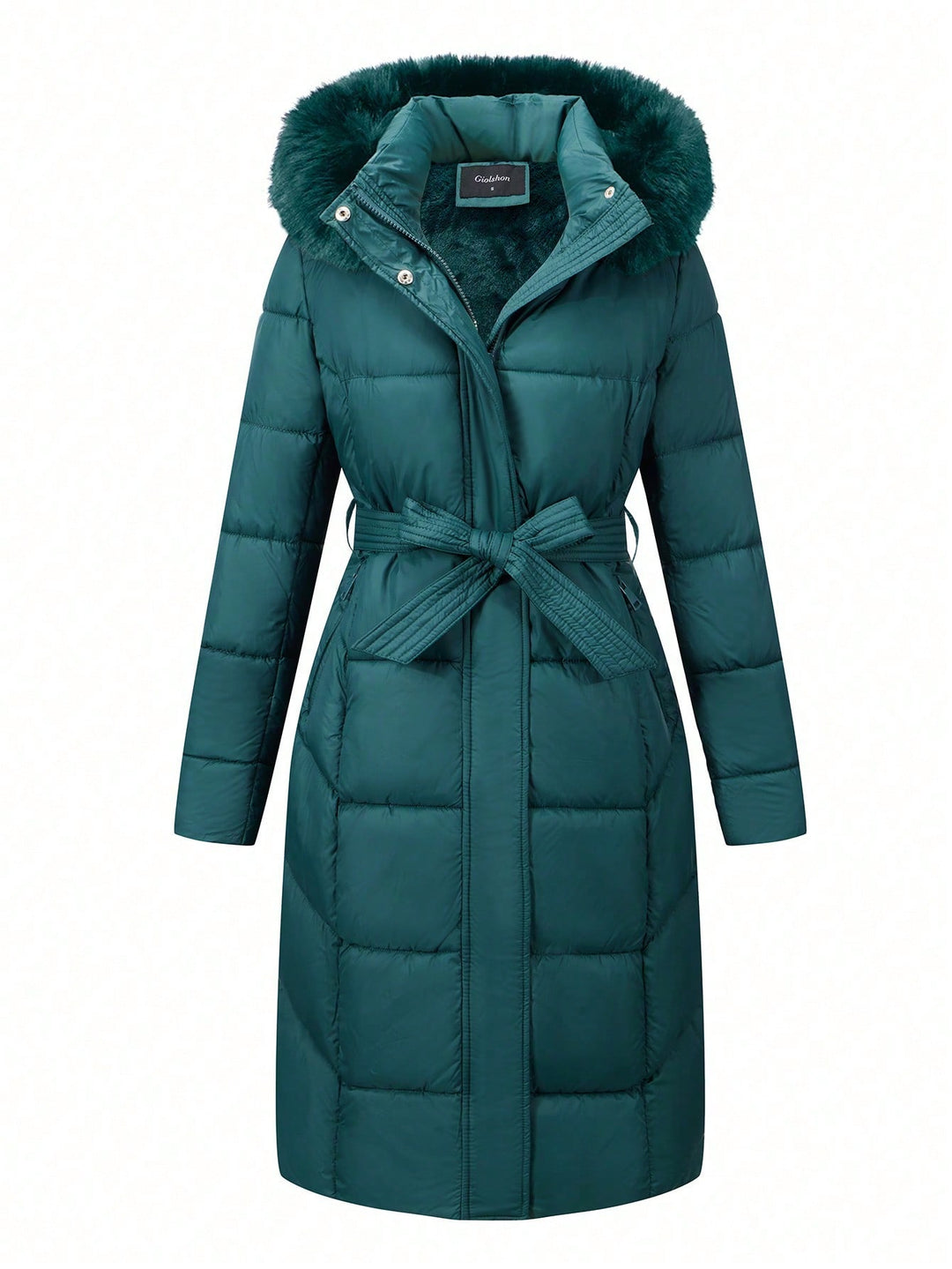 Palton SHEIN, verde