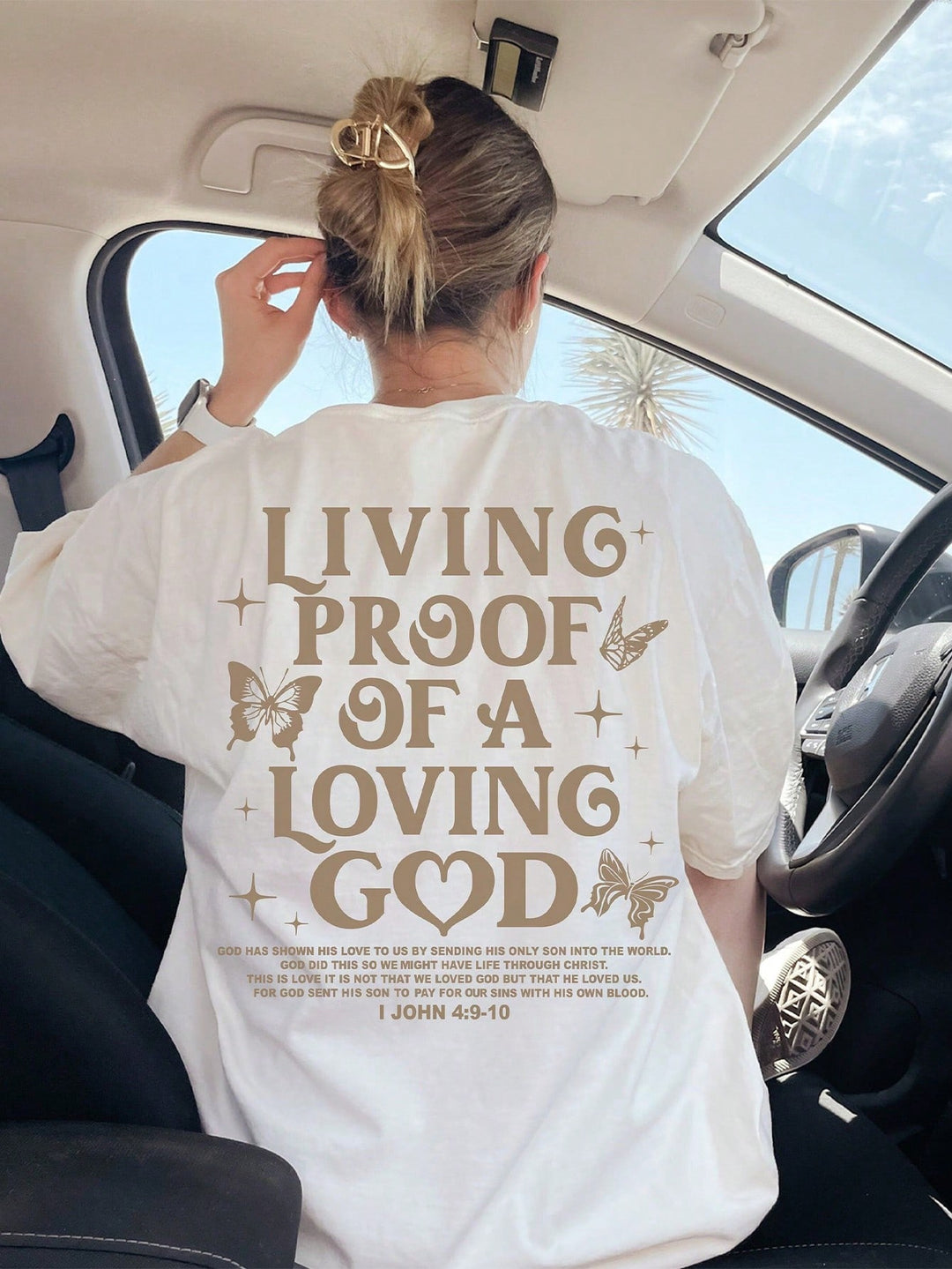 Tricou SHEIN, alb