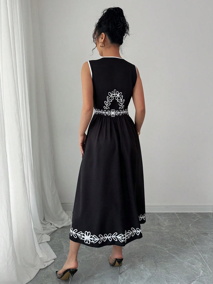 Rochie maxi SHEIN, negru