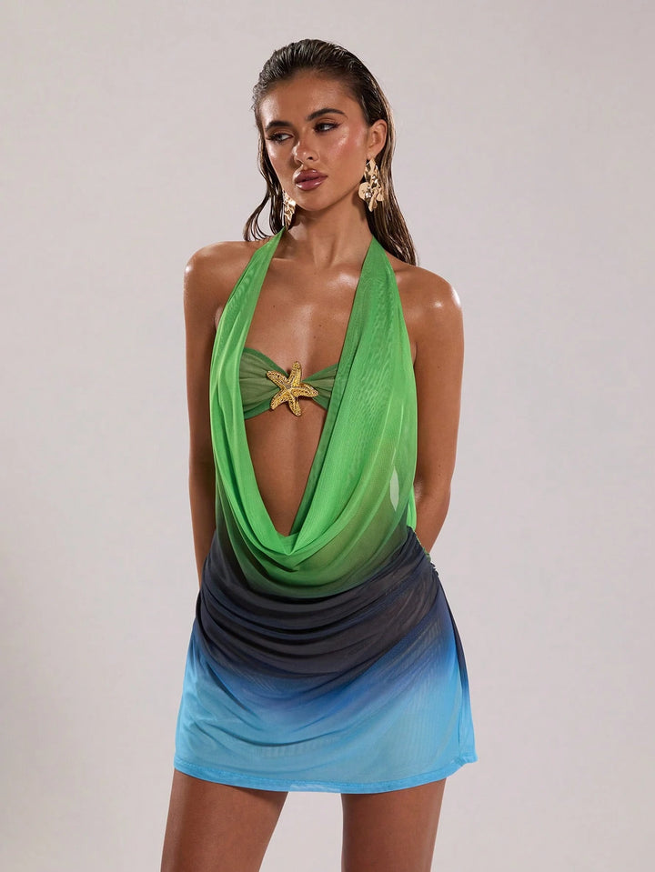 Rochie mini SHEIN, mix culori
