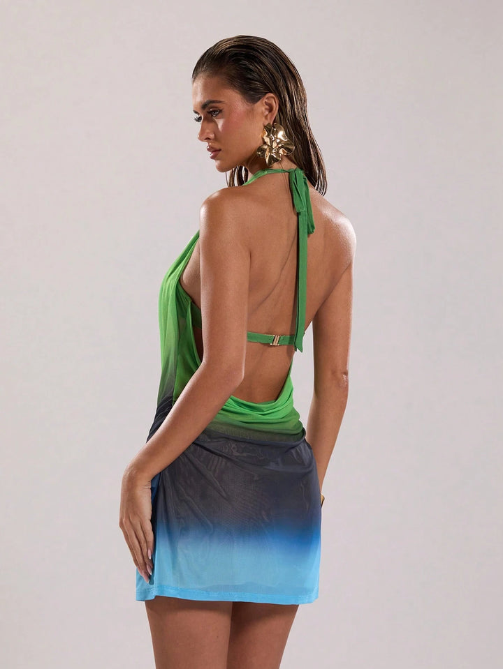 Rochie mini SHEIN, mix culori