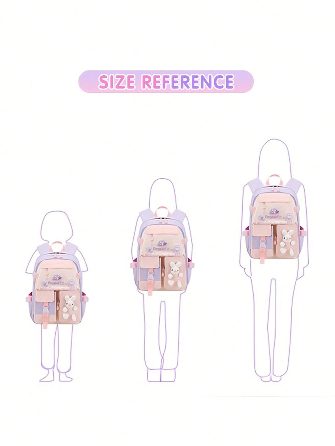 Set rucsac SHEIN, mix culori