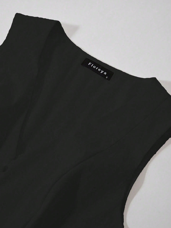 Rochie midi SHEIN, negru