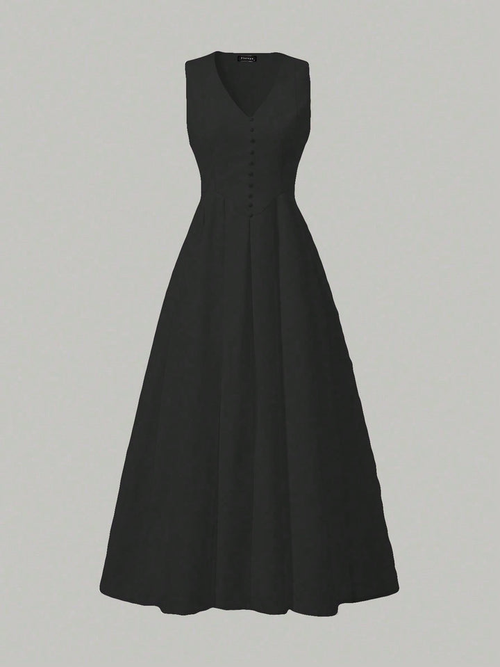 Rochie midi SHEIN, negru