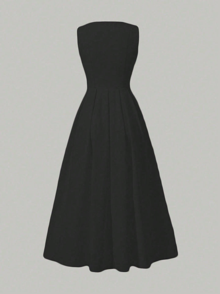 Rochie midi SHEIN, negru