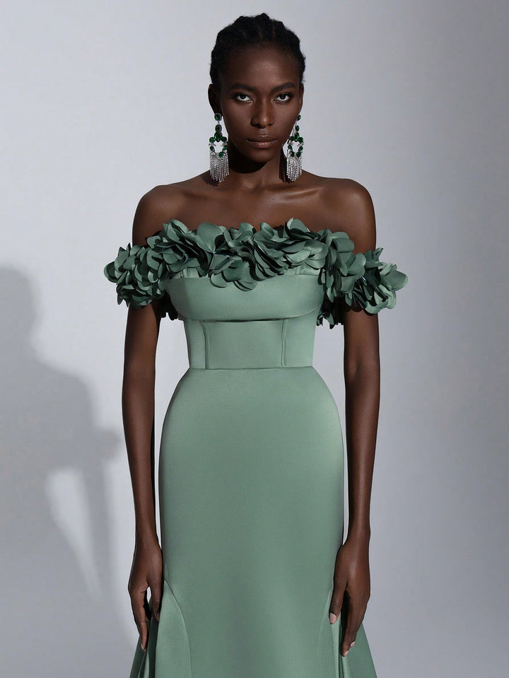Rochie SHEIN, kaki