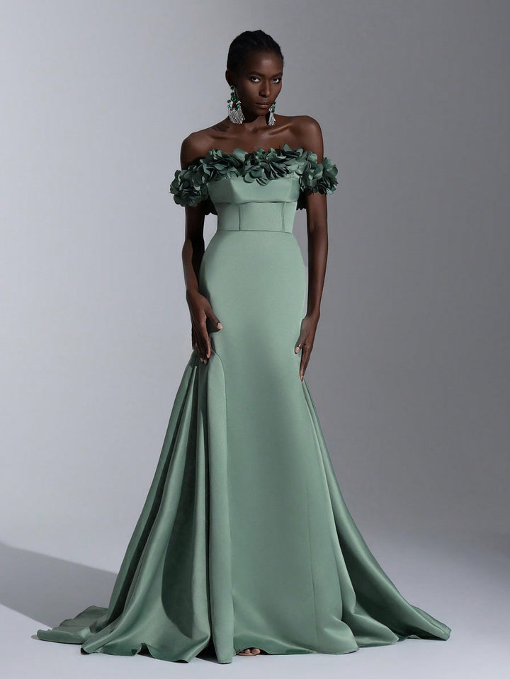 Rochie SHEIN, kaki
