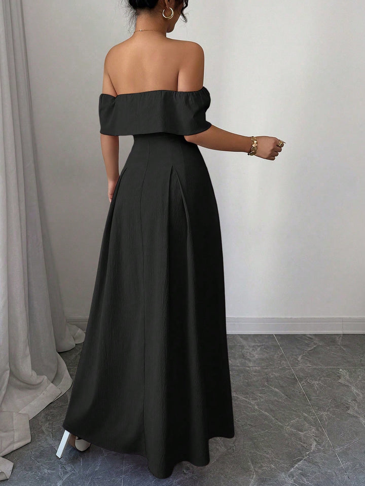 Rochie maxi SHEIN, negru