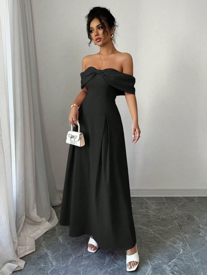 Rochie maxi SHEIN, negru
