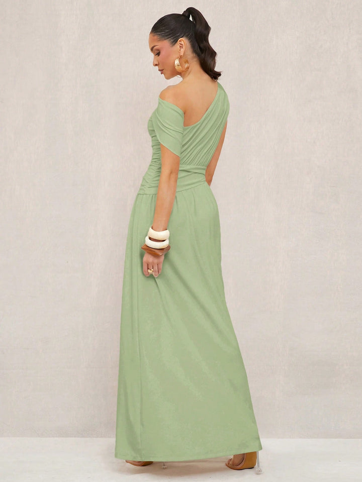 Rochie maxi SHEIN, verde