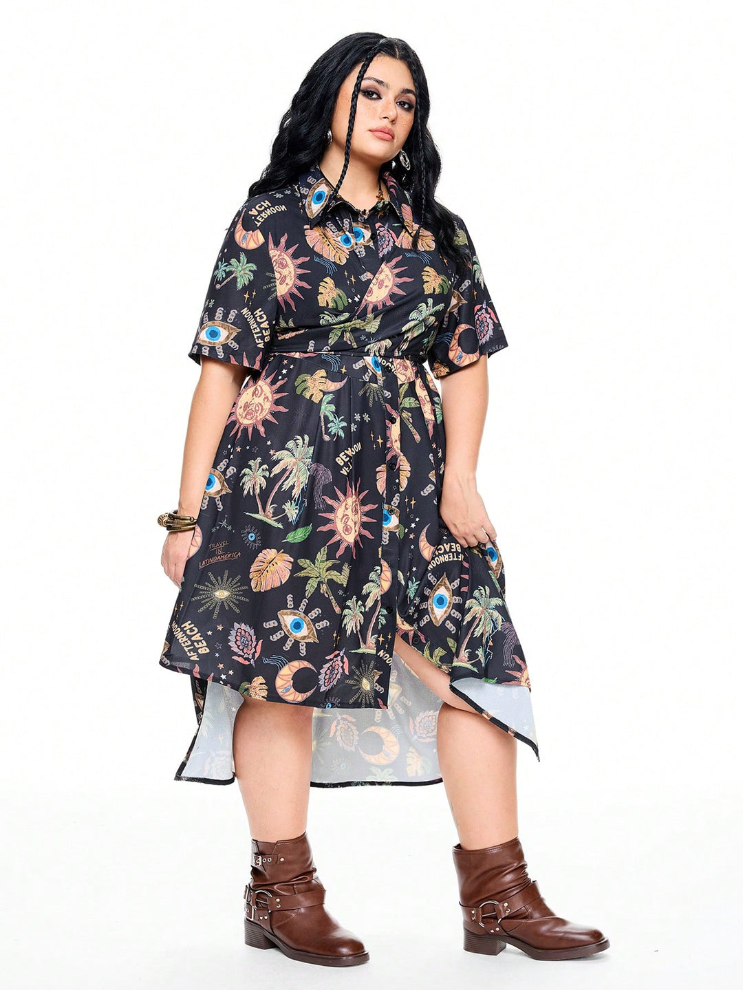 Rochie SHEIN, mix culori