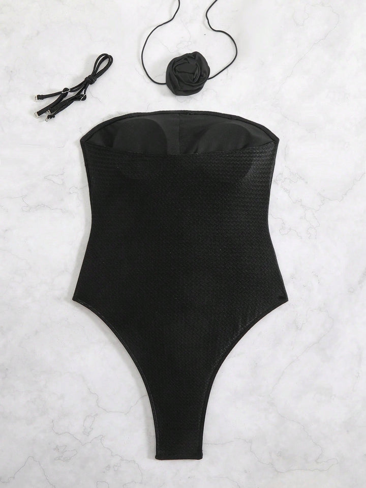 Shein overall, Fekete