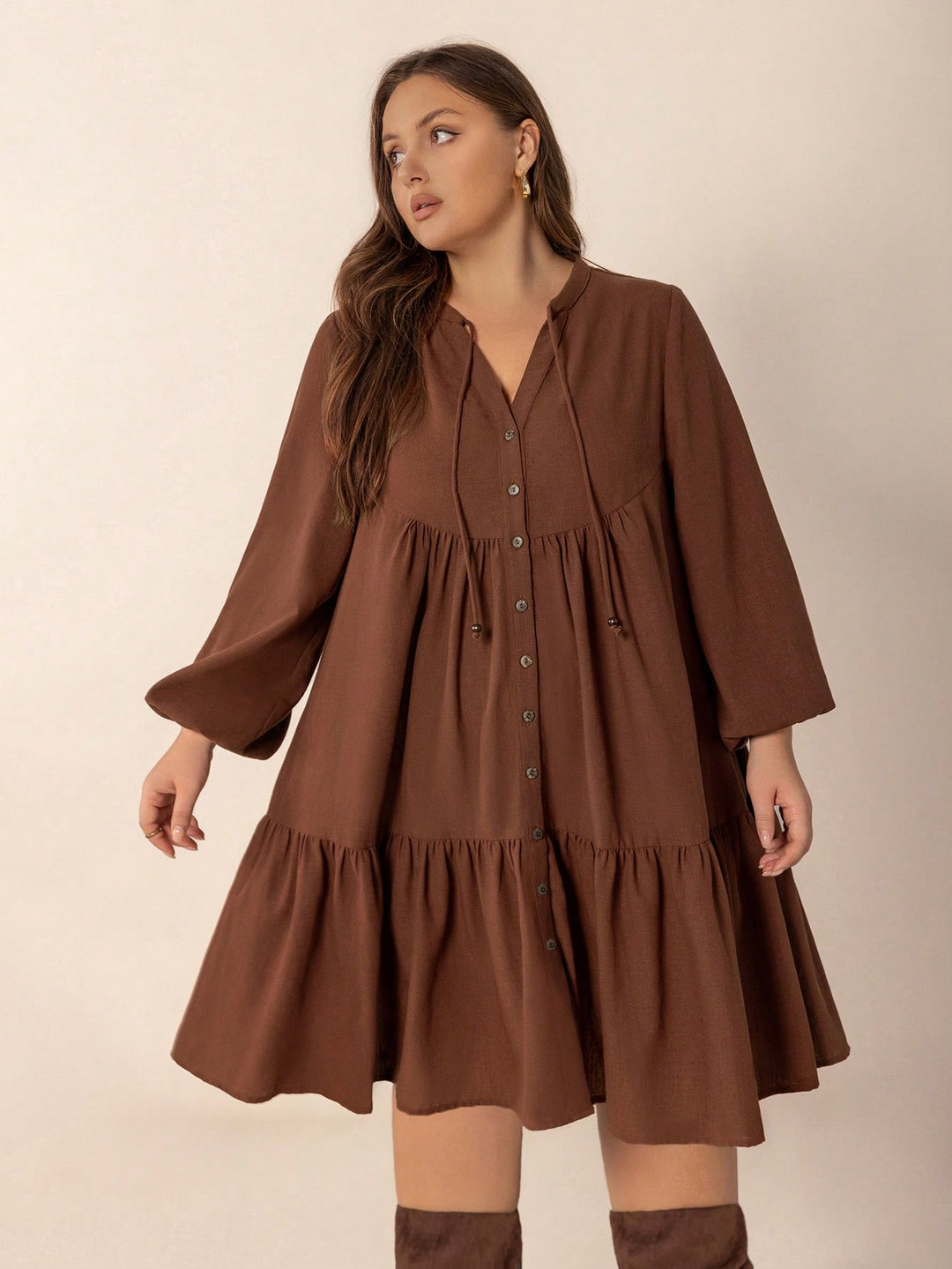 Rochie SHEIN, maro