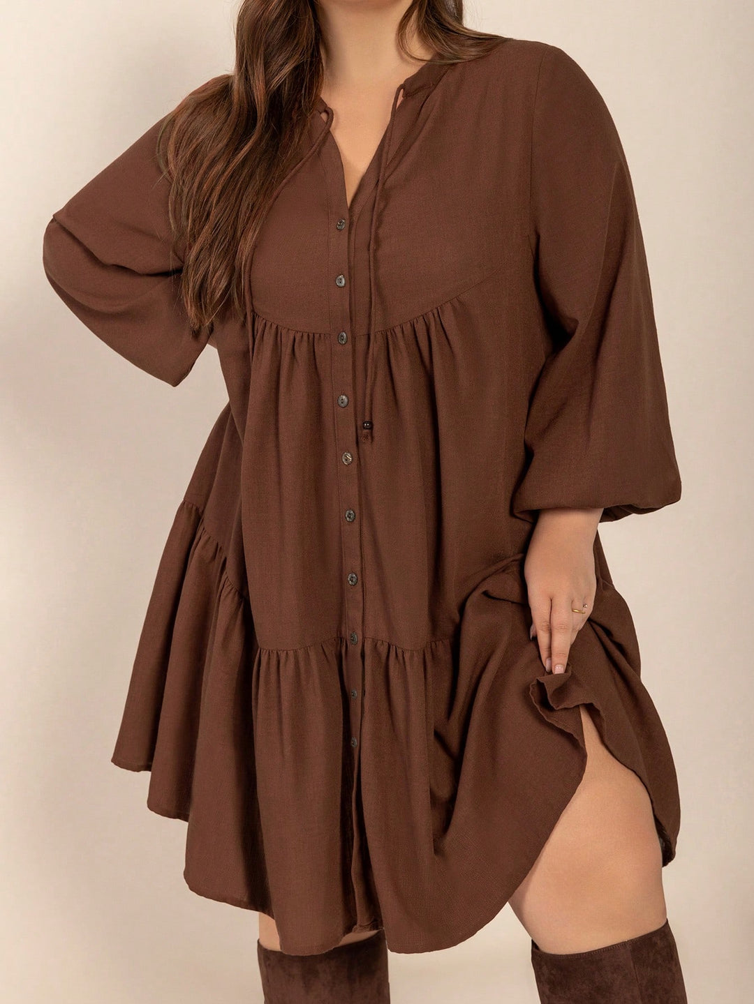 Rochie SHEIN, maro