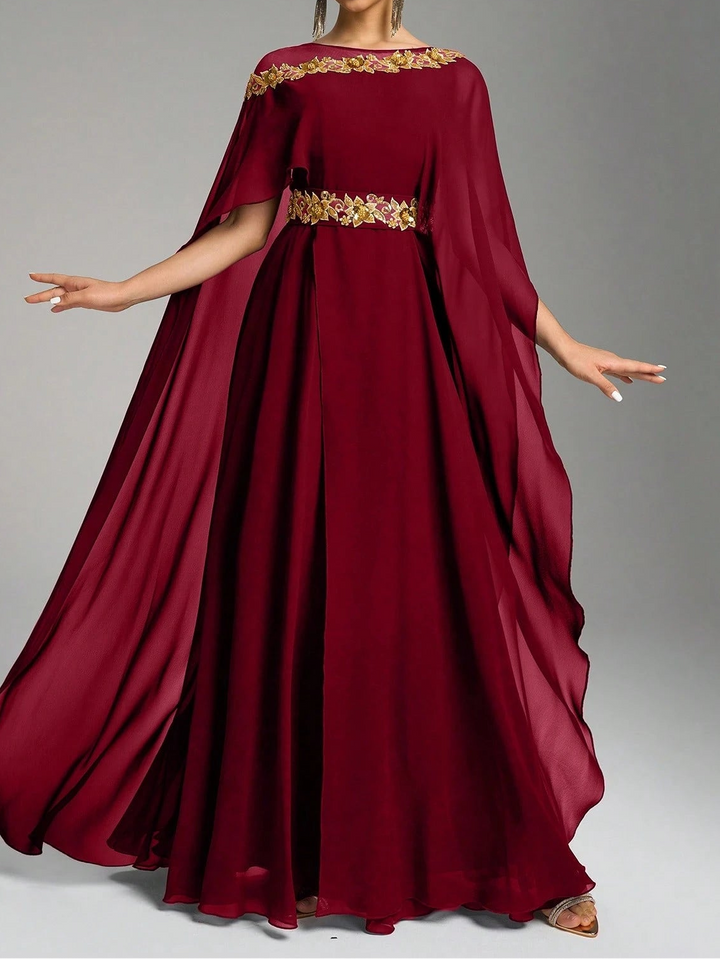 Rochie maxi SHEIN, vișiniu