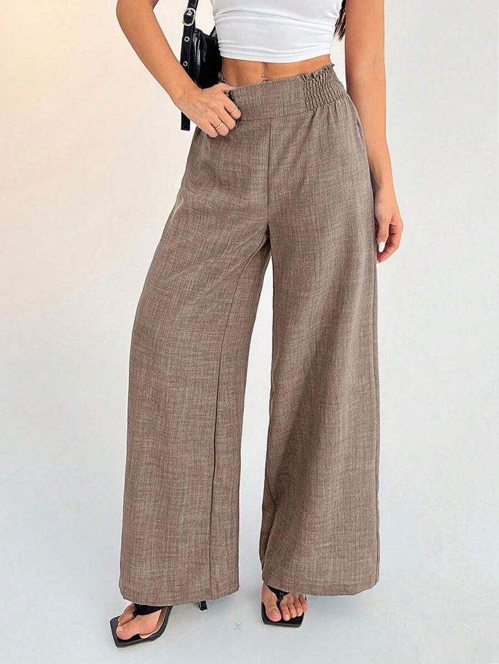 Pantaloni SHEIN, maro