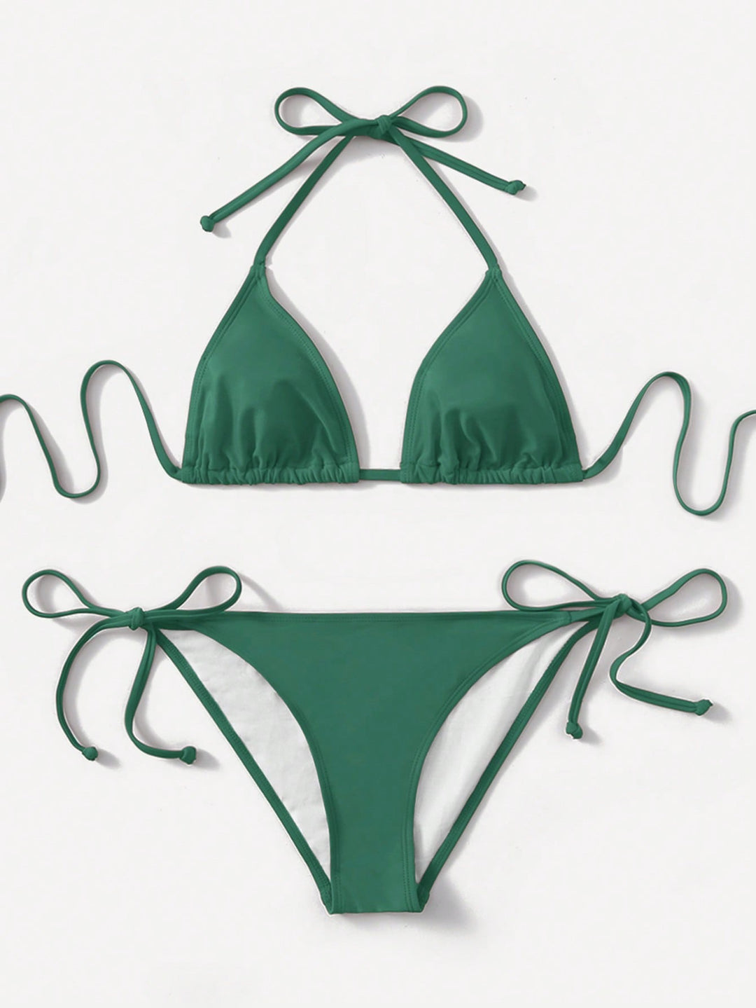 Set bikini SHEIN, kaki