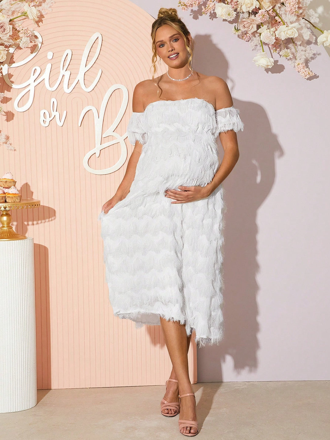 Rochie SHEIN, alb
