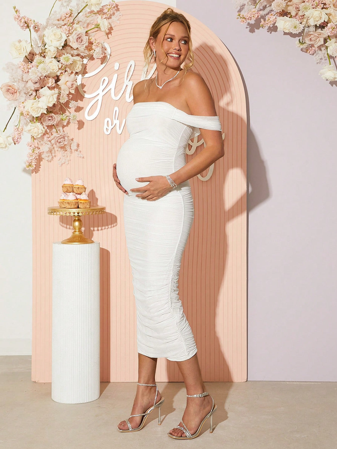 Rochie SHEIN, alb
