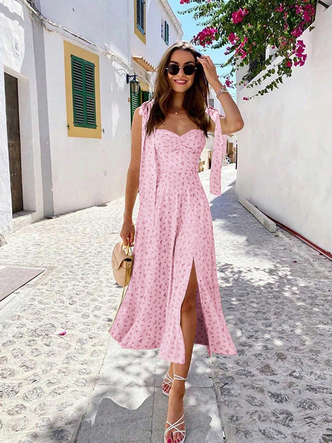 Rochie midi SHEIN, mov