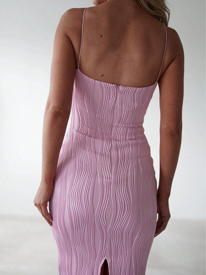 Rochie midi SHEIN, roz