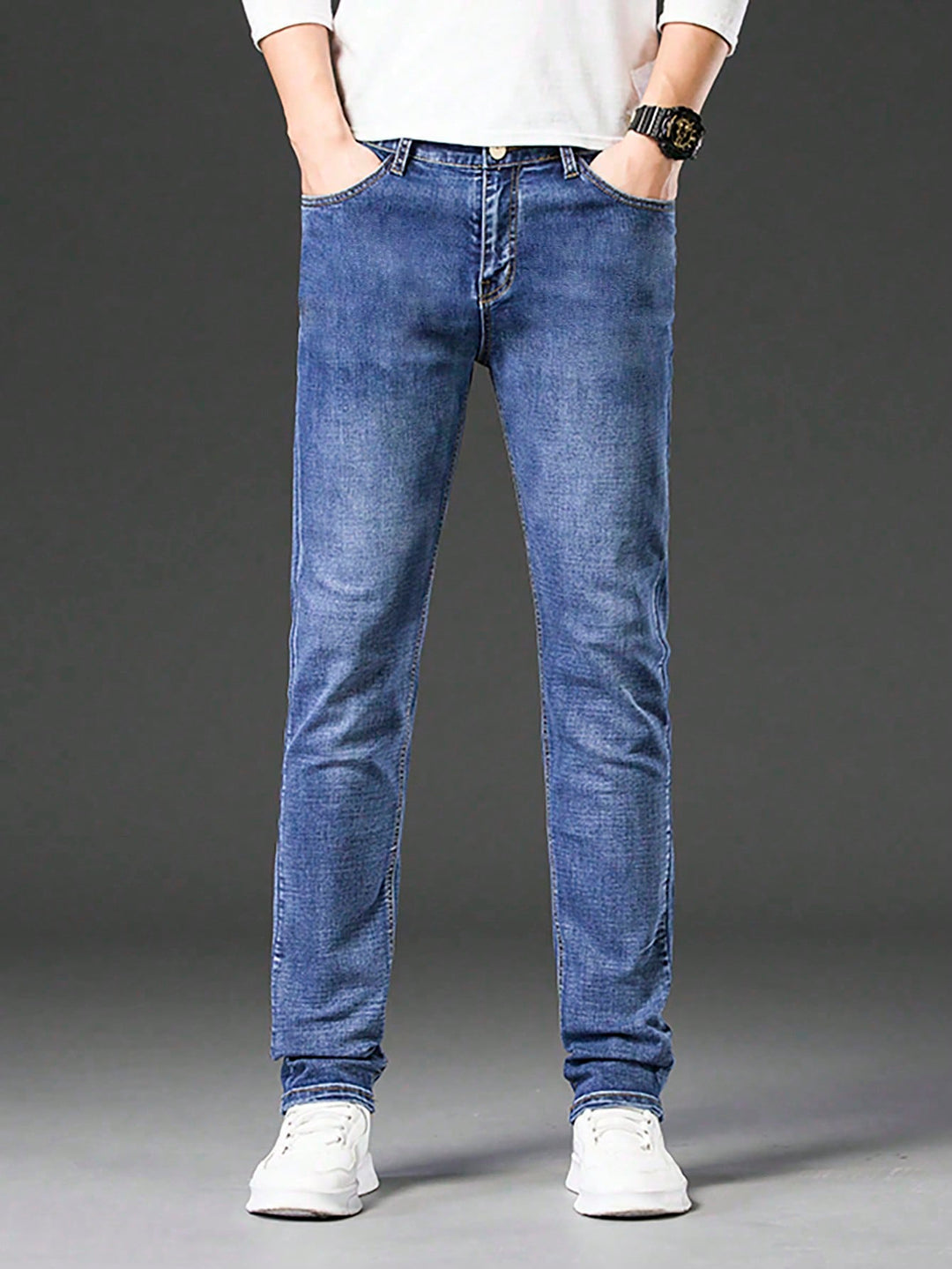 Jeans SHEIN, albastru