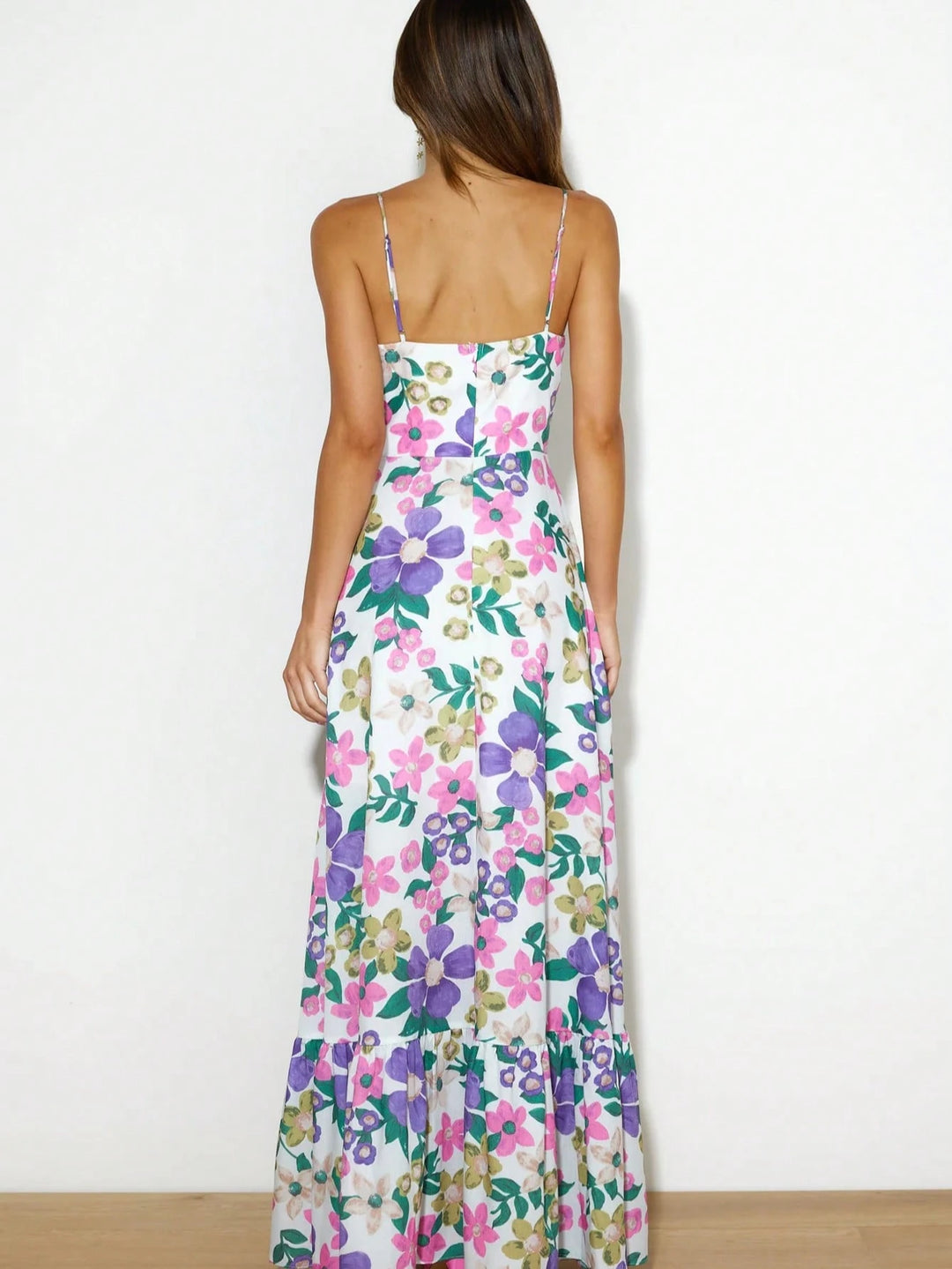 Rochie maxi SHEIN, mix culori