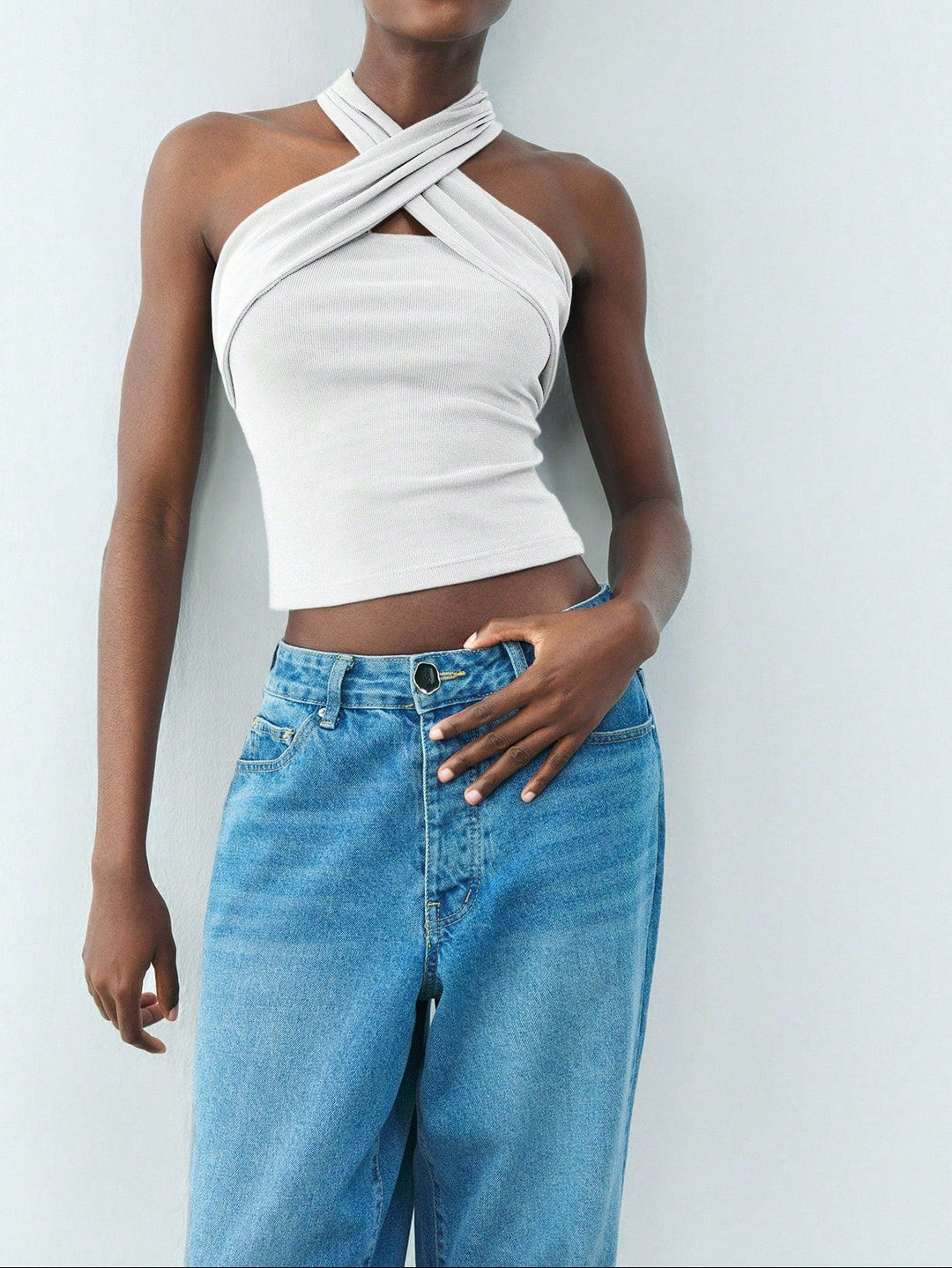 Top SHEIN, gri