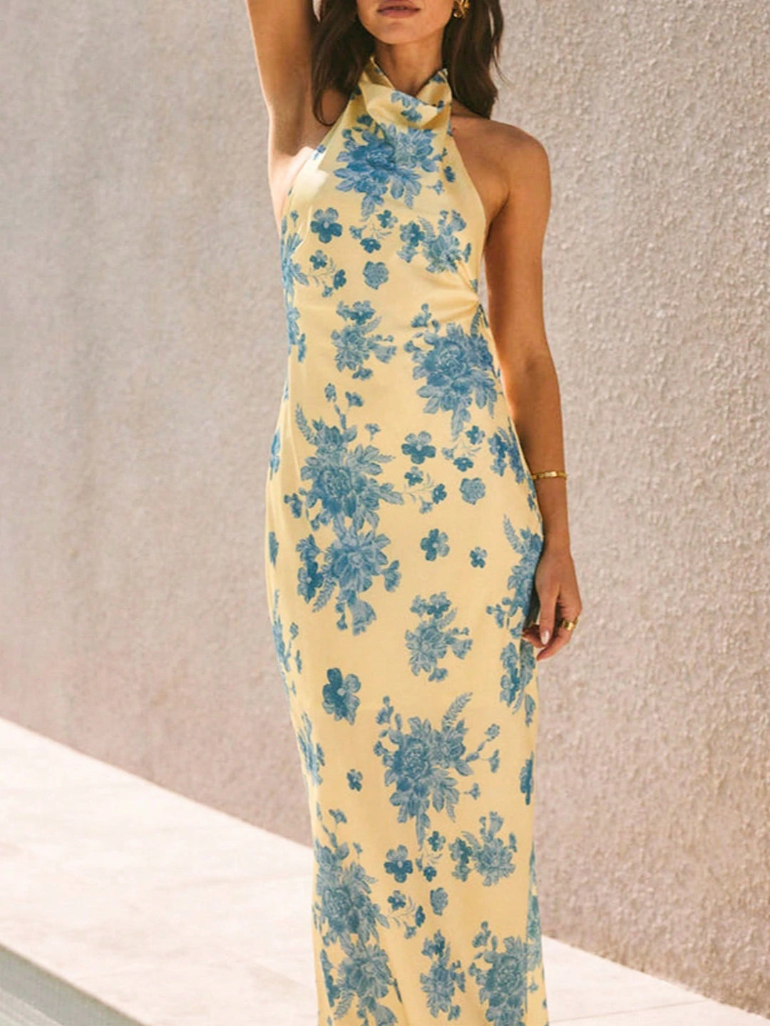 Rochie maxi SHEIN, mix culori