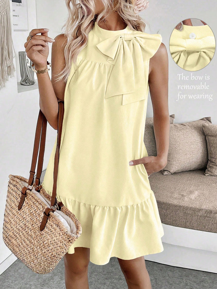Rochie scurtă SHEIN, galben