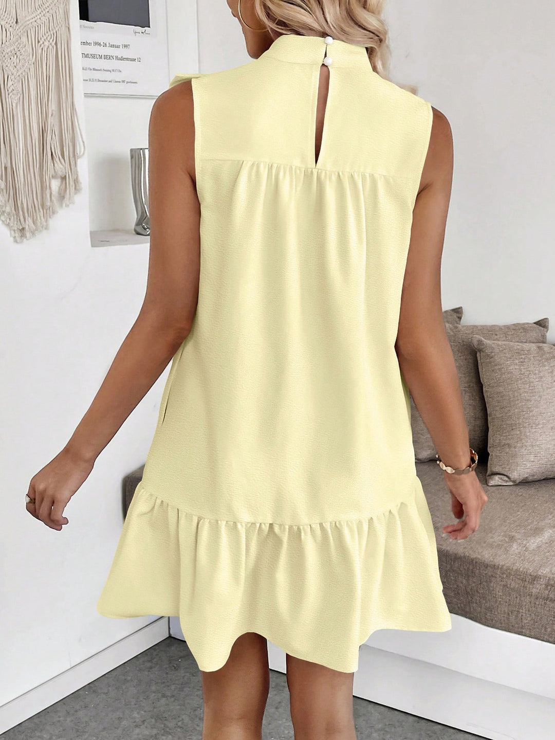 Rochie scurtă SHEIN, galben
