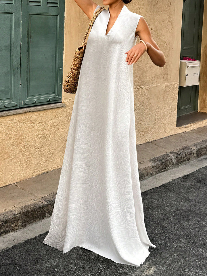 Rochie maxi SHEIN, alb