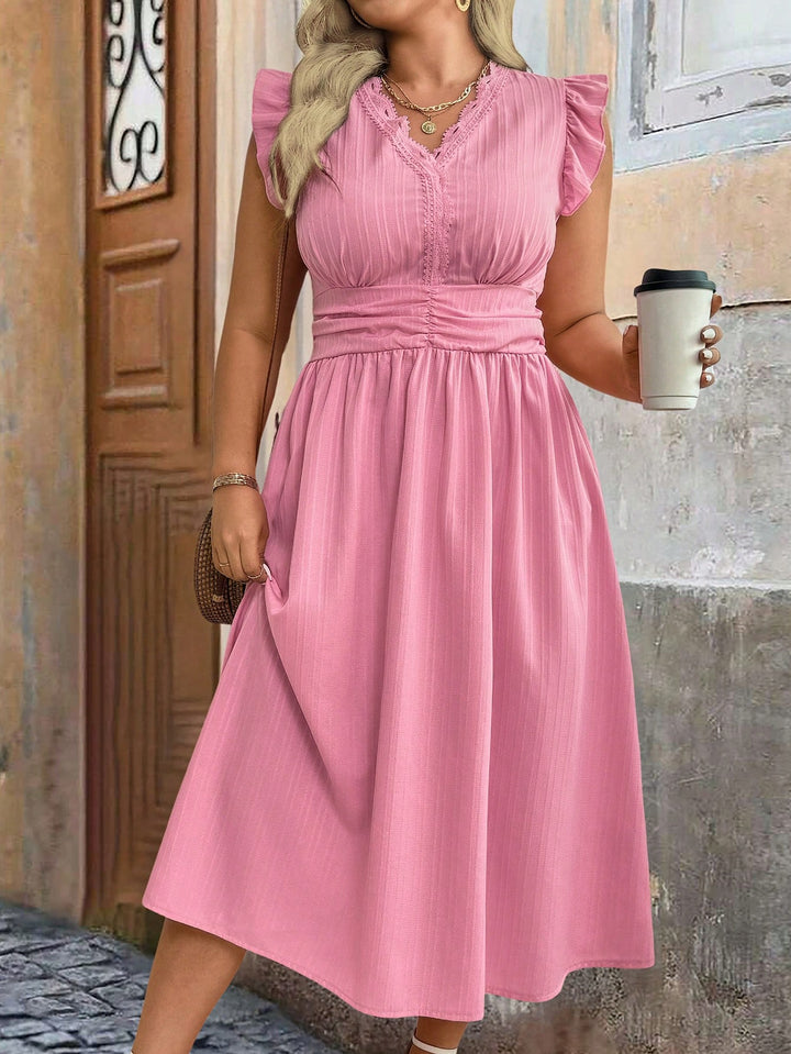 Rochie maxi SHEIN, roz