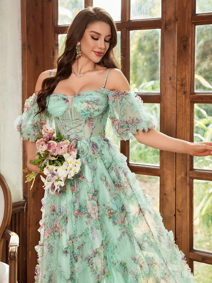 Rochie SHEIN, verde