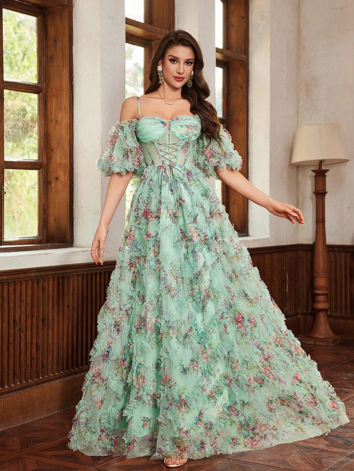 Rochie SHEIN, verde
