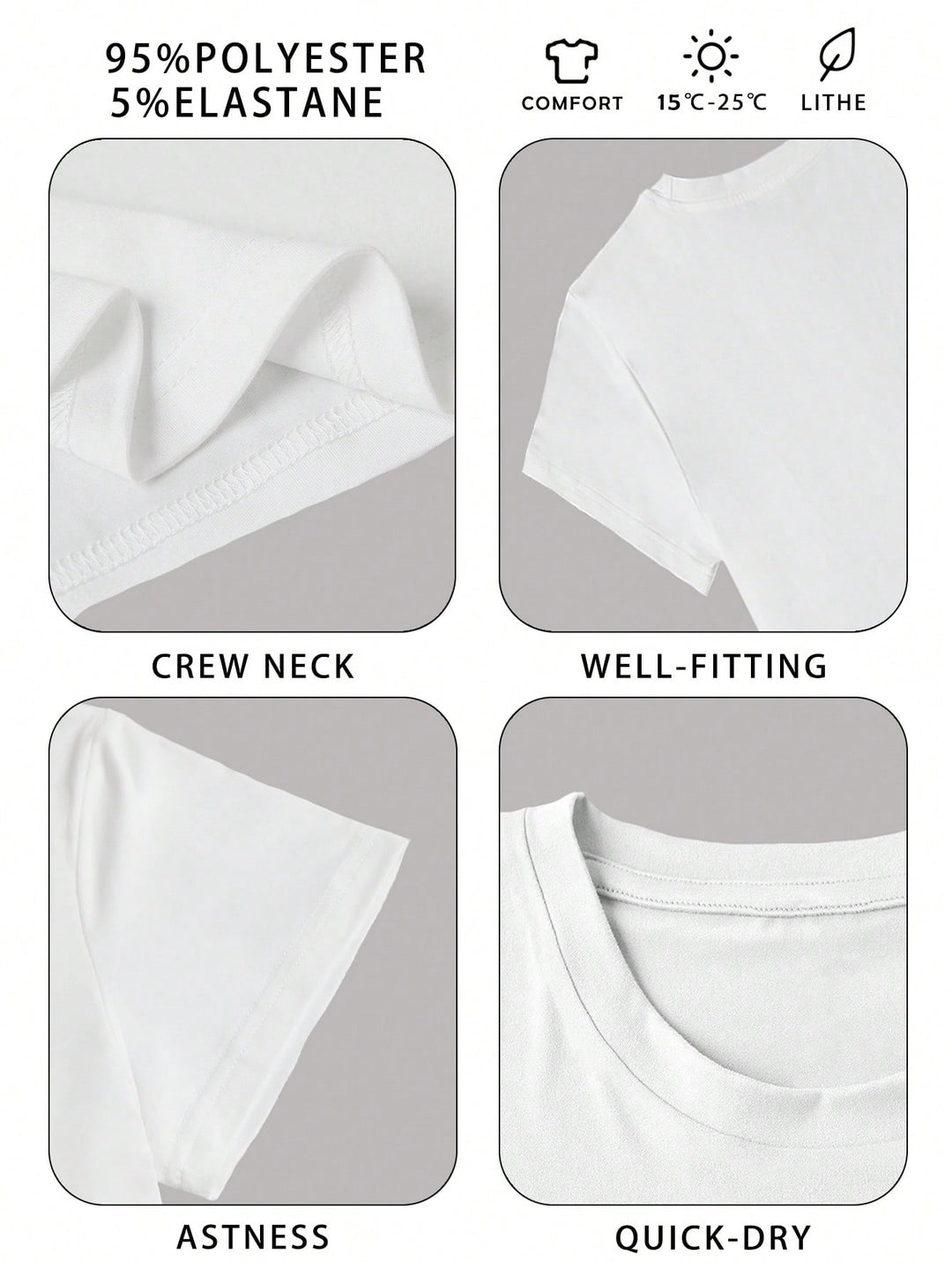 Tricou SHEIN, alb
