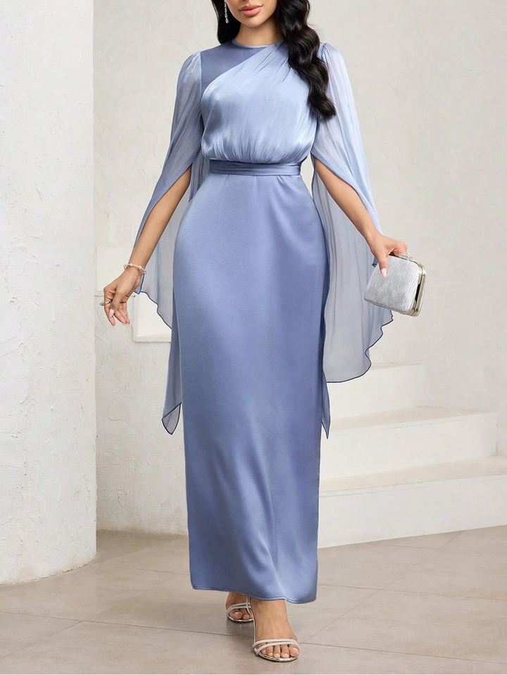 Rochie maxi Shein, albastru