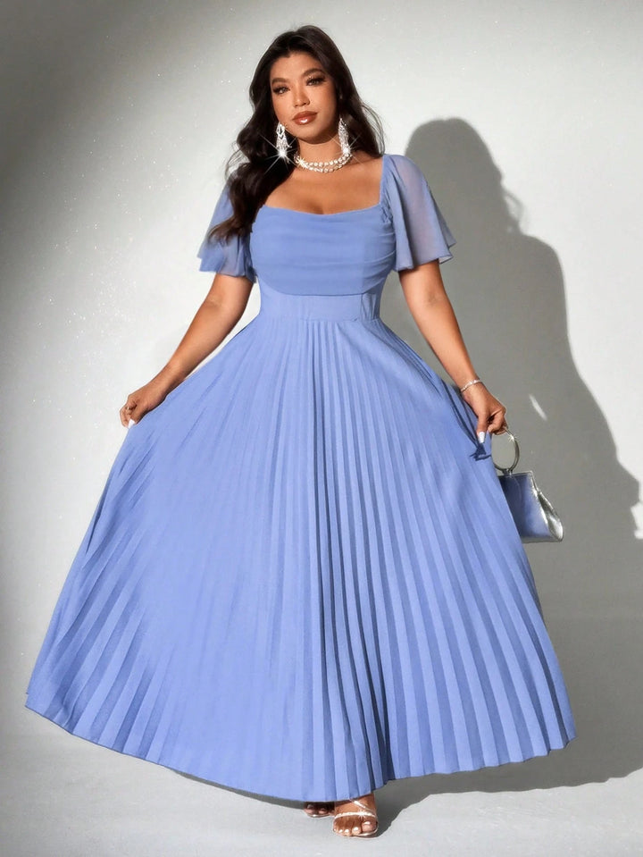 Rochie de ocazie SHEIN, albastru