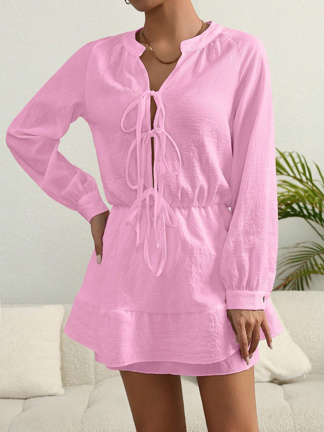 Rochie mini SHEIN, roz