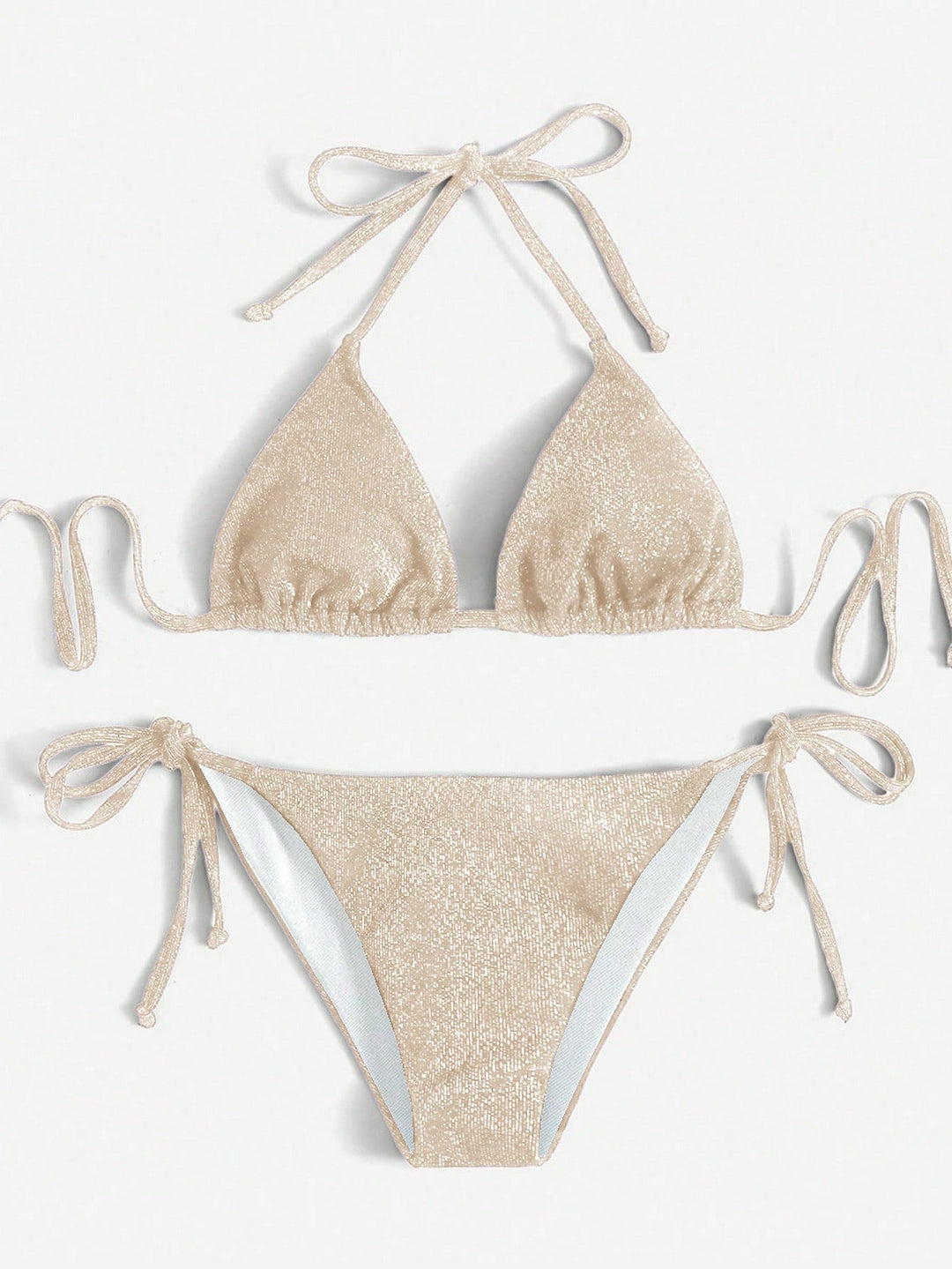 Set bikini SHEIN, portocaliu