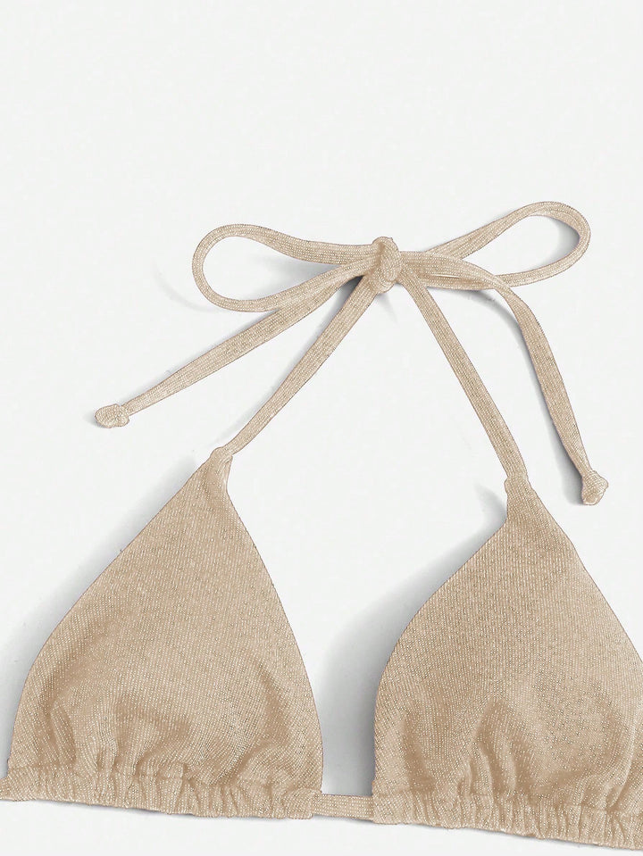 Set bikini SHEIN, portocaliu