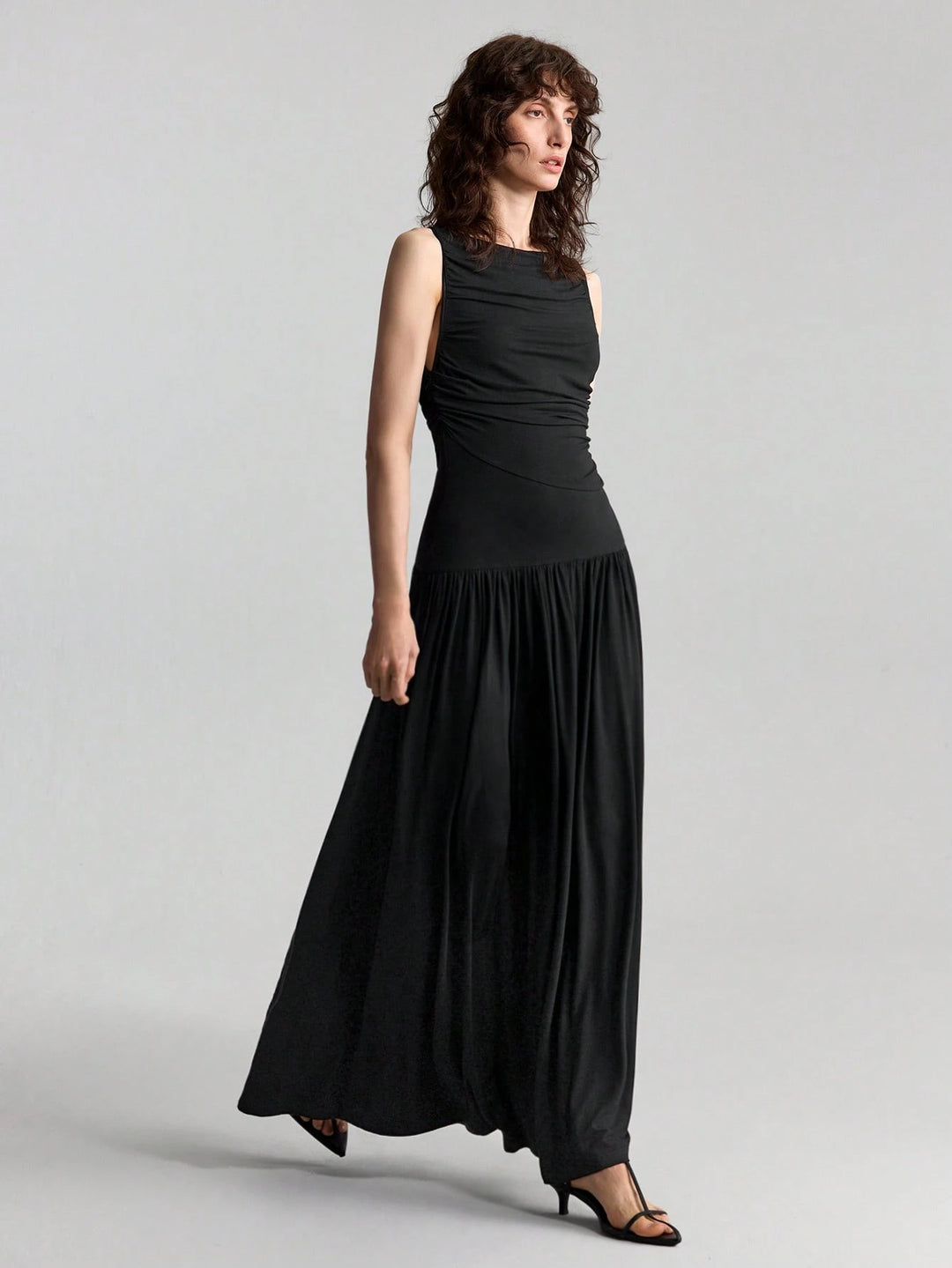 Rochie maxi SHEIN, negru