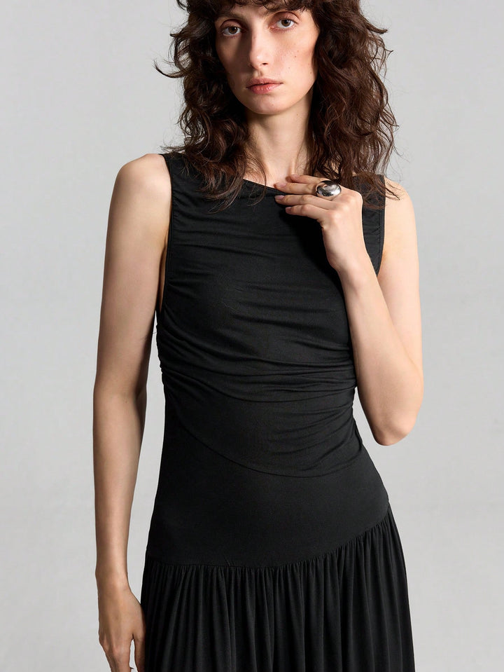 Rochie maxi SHEIN, negru