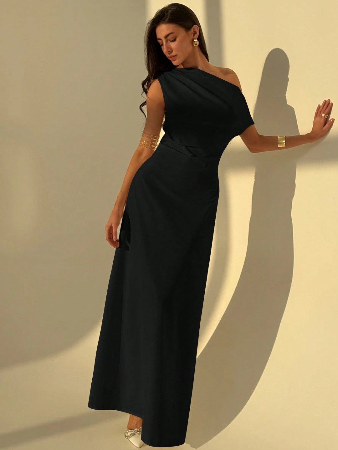 Rochie maxi SHEIN, negru