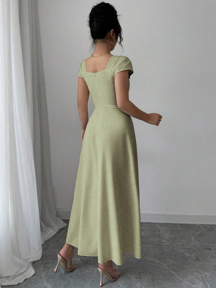 Rochie maxi SHEIN, verde