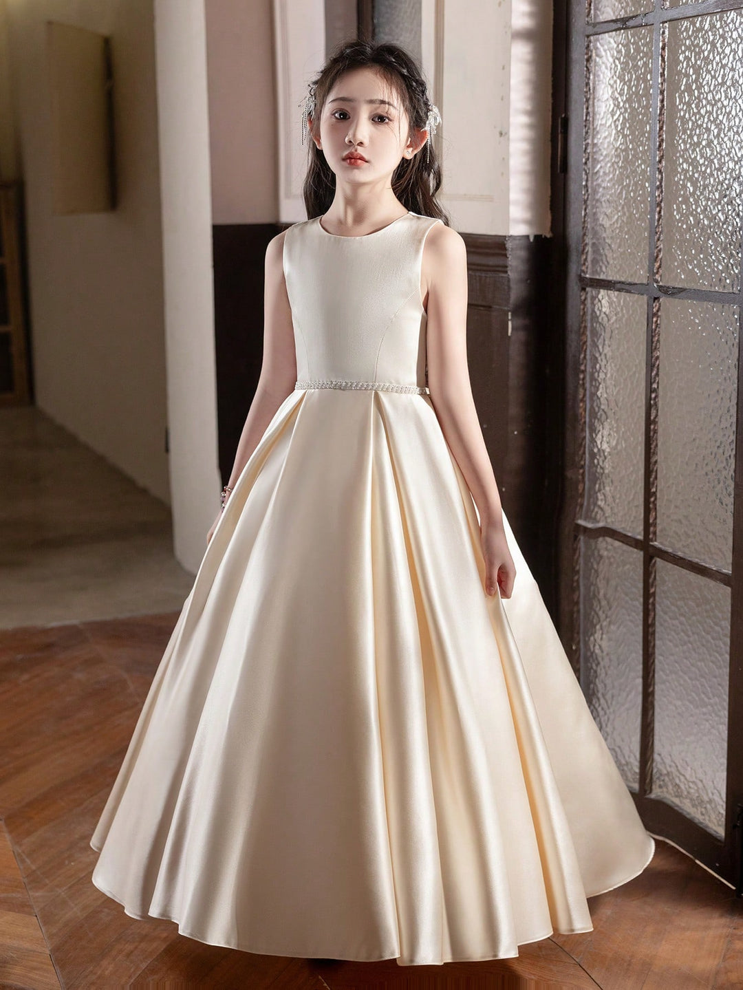 Rochie lungă SHEIN, auriu