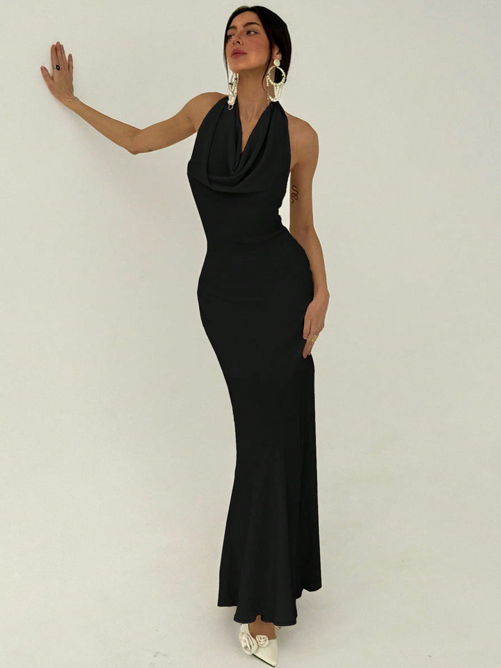 Rochie maxi SHEIN, negru