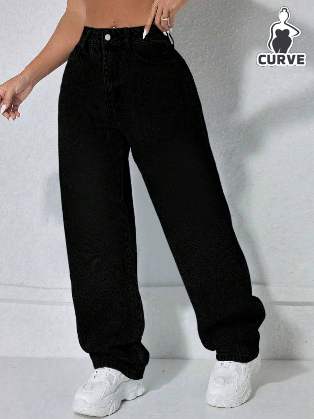 Jeans SHEIN, negru